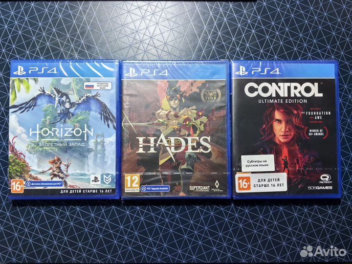 Hades ps4 (новая, в пленке)
