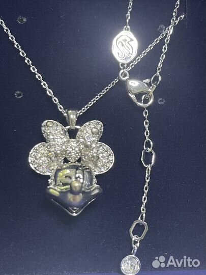 Swarovski кулон подвеска Minnie Mouse