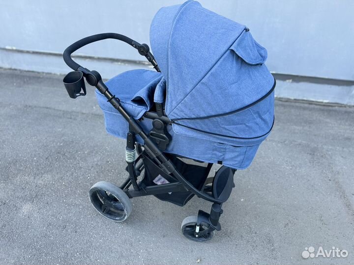 Коляска 2 в 1 индиго