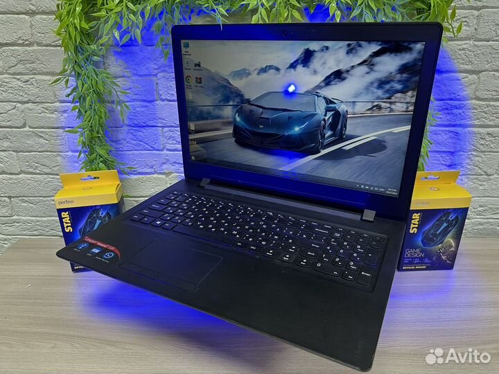 Игровой ноутбук Lenovo 8GB/SSD/256GB/2видеокарты