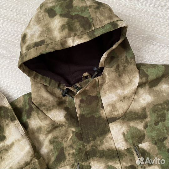 Костюм демисезонный Горка, Зелёный мох на флисе