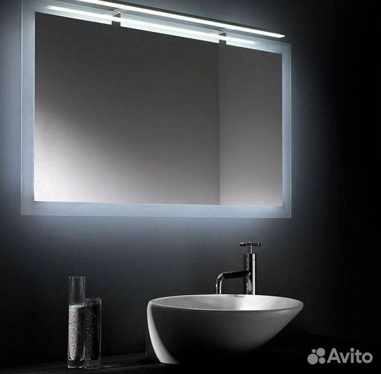 Черное зеркало с подсветкой