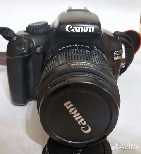 Зеркальный фотоаппарат canon eos 1100d+сумка