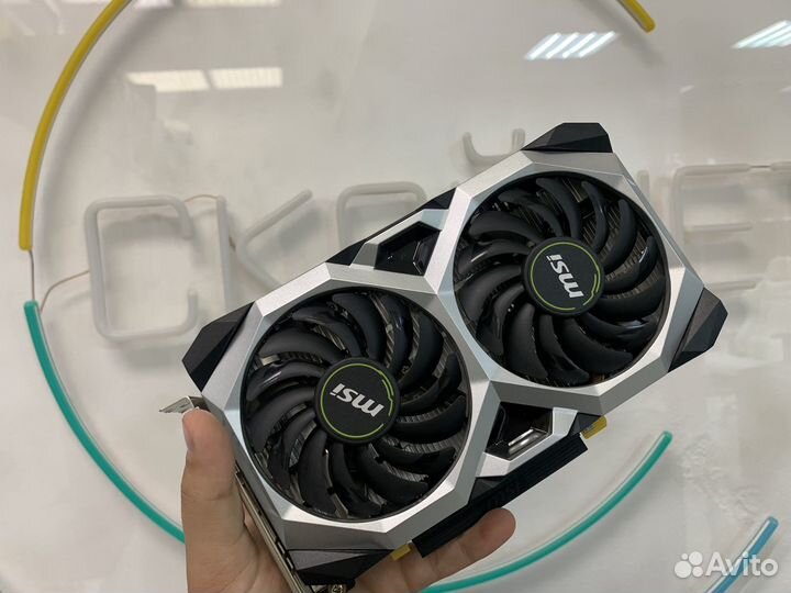 Б/У видеокарта MSI GTX 1660super Ventus XS 6gb
