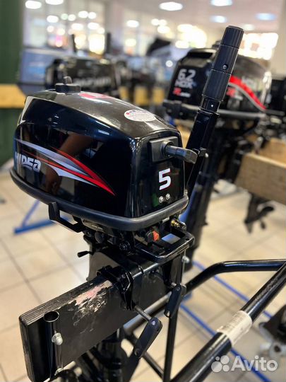 Лодочный мотор Hidea HD5FS Б/У