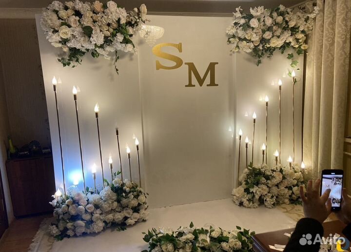 Фотозона на свадьбу