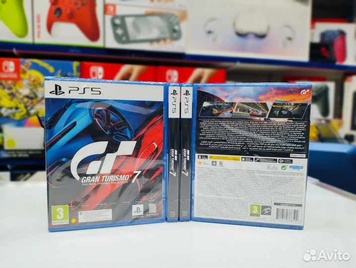 Gran Turismo 7 ps5 диск