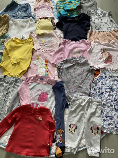 Вещи на девочку 74-86