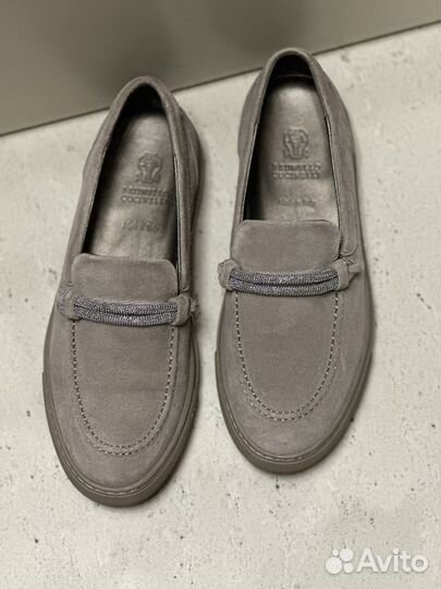 Топсайдеры лоферы Brunello cucinelli