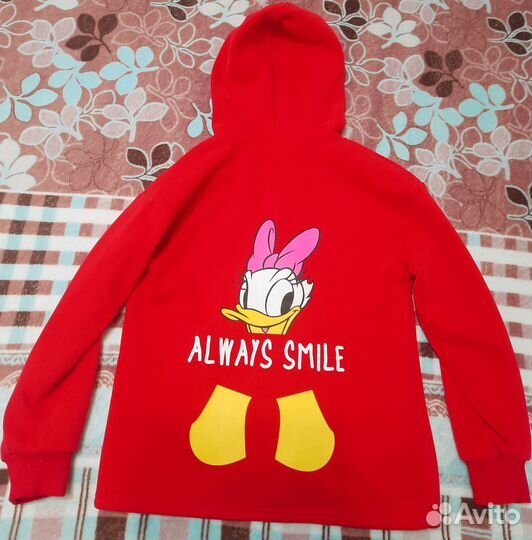 Кофта на молнии для девочки