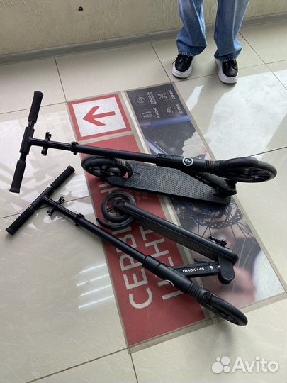 Самокат детский двухколесный бу