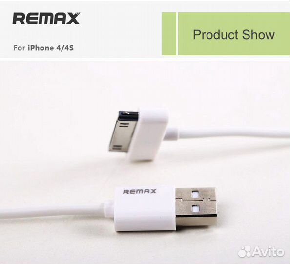 Remax - USB-Кабель iPhone 4/4S 30-Pin (White)