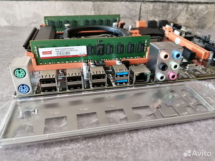 Комплект xeon E5-2660v3 + X99-Turbo + 16gb DDR4