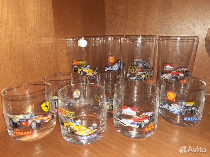 Рюмки, вазочки, набор