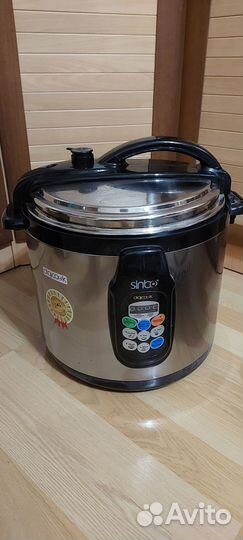 Мультиварка скороварка большая (10л) Simbo 5006