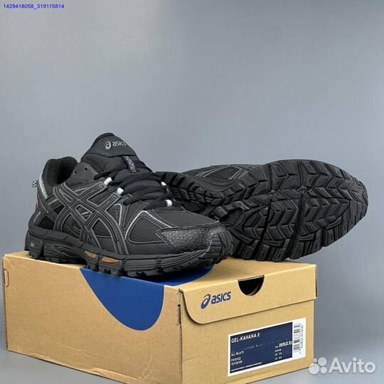 Кроссовки Asics Gel-Kahana 8 Black Gore-Tex (Арт.77407)