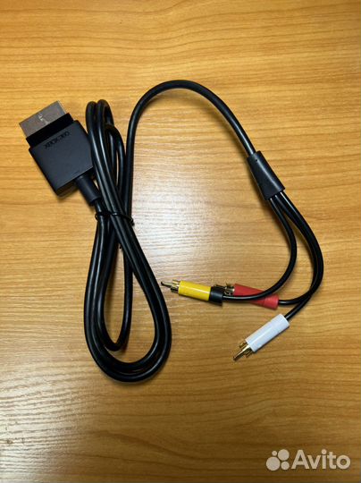 Кабель 3 RCA (RGB) для xbox360