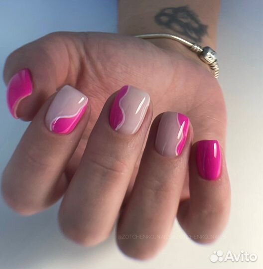 Маникюр. Маникюр с покрытием. Дизайн ногтей