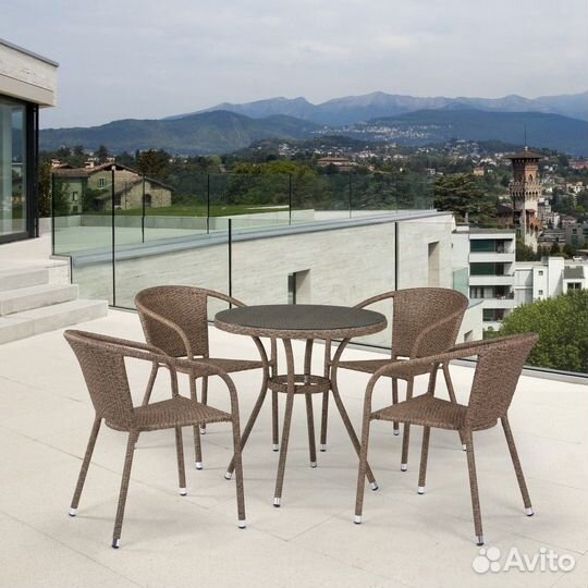 Комплект плетеной мебели T282ANT-Y137C-W56 Light B