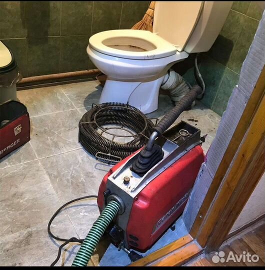 Прочистка канализации, устранение засоров