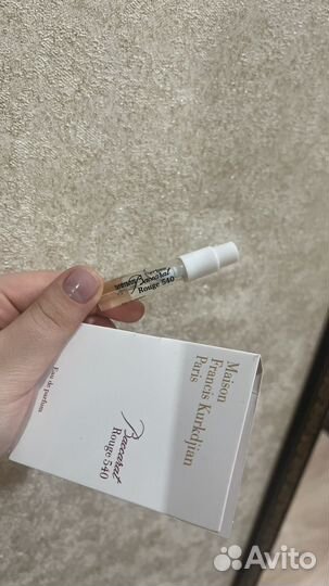 Baccarat rouge 540 пробник