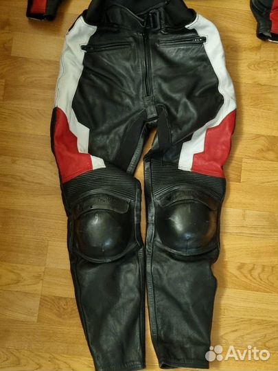 Мотокомбинезон женский кожаный