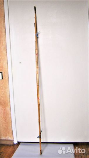 Удочка бамбук - 2 колена - 60-х г - сделано в СССР