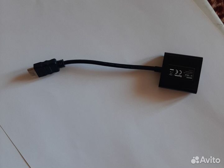 Адаптер hama hdmi(m) -VGA(f),0.1м,00054569оригинал