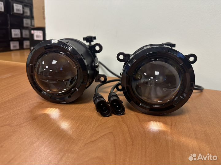 LED лед птф противотуманные фары форд рено лада