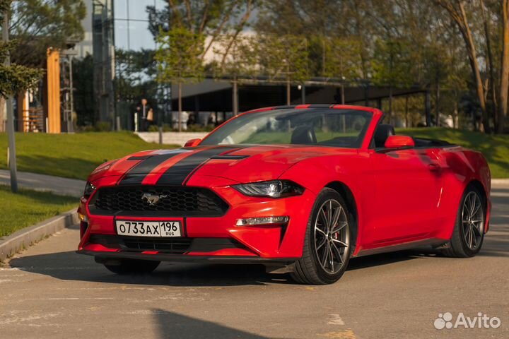 Прокат автомобиля Ford Mustang кабриолет