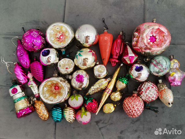 Новогодние игрушки СССР советские