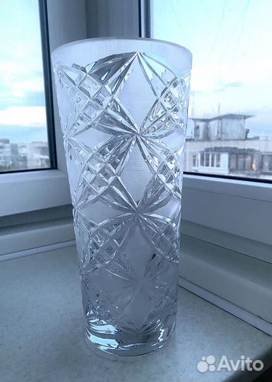 Новая хрустальная ваза СССР