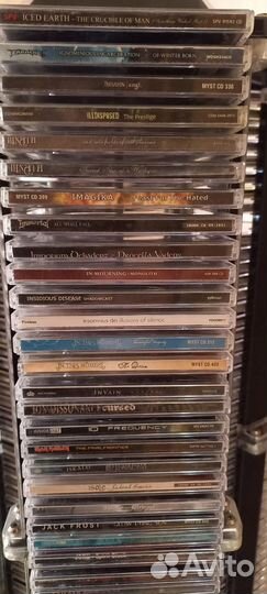 CD-диски б/у (Метал) (Алфавит F - L) лицензия