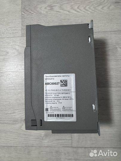 Преобразователи частоты VF-101 Basic Drive