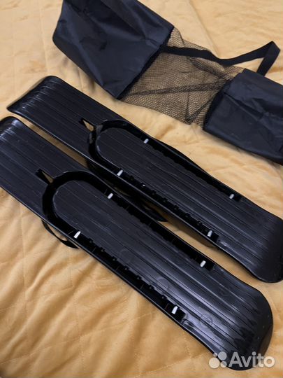 Универсальные лыжи для коляски