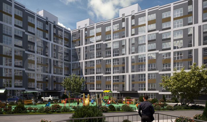 1-к. квартира, 40,3 м², 2/9 эт.