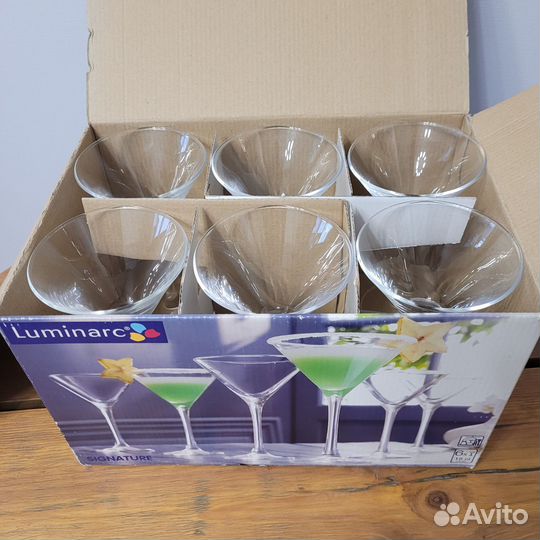 Бокалы для мартини Luminarc, 6шт