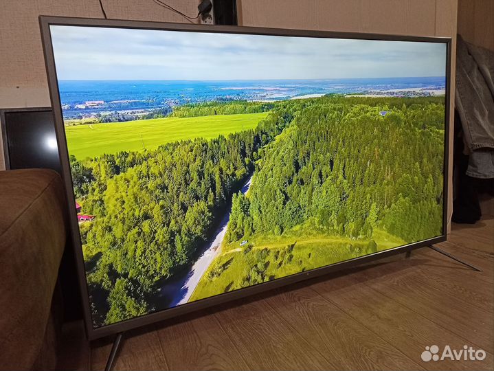 4К телевизор dexp 55 дюймов 140 см SMART TV Wi-Fi