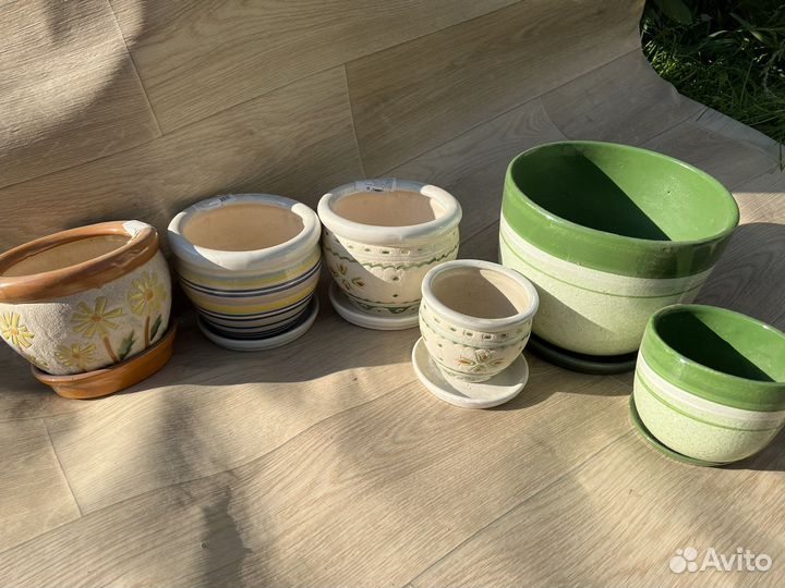 Горшок кашпо для цветов новый