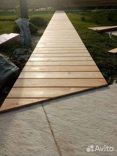 Доска для террасы сосна тмд