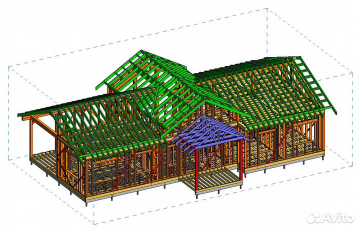 Проектирование каркасных домов и из сип-панелей