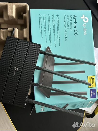 Wifi роутер TP link Archer C6 v4