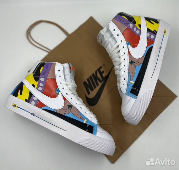 Кроссовки Nike ruohan wang X blazer MID ’98