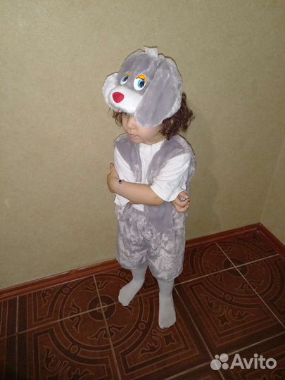 Костюм зайца на утренник в дет.сад