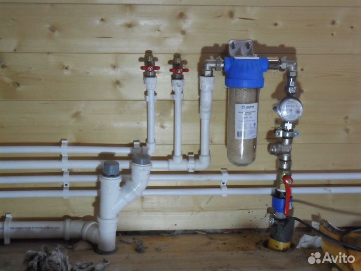 Слесарь-сантехник.отопление,водопровод,канализация