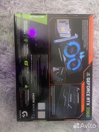 Видеокарта gigabyte rtx 2060