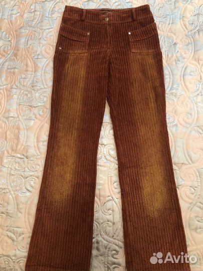 Вельветовые брюки женские 44 р