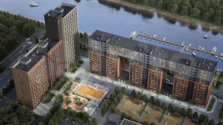 1-к. квартира, 38,8 м², 2/23 эт.