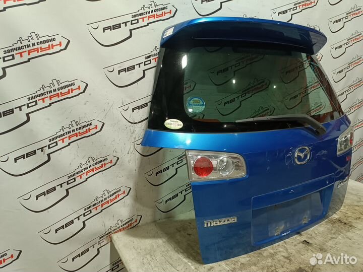 Дверь задняя mazda demio mazda2 DY DY3R DY3W DY5R DY5W D5Y26202X синий, 27B QA4292