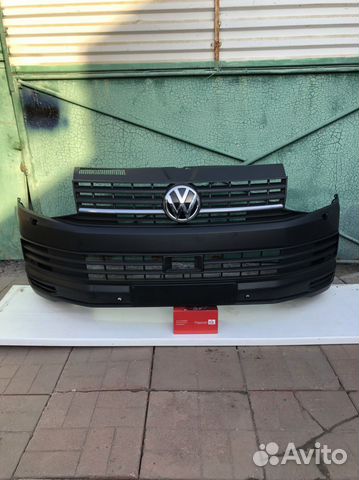 Бампер Передний VW Transporter T6 В Сборе